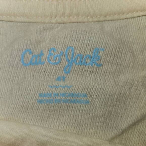 5 For $25 Cat & Jack Purple and Green Bug Tee Toddler Size 4T - Picture 2 of 4